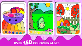 Fruits Coloring- Food Coloring screenshot 1