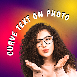 Slika ikone Curve Text On Photo: Text Art
