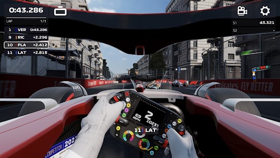 F1 Mobile Racing Capture d'écran