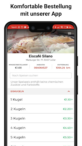 Eiscafé Silano Screen 2