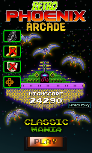 Retro Phoenix Arcade screenshots 1