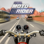 Cover Image of Baixar Real Moto Rider: Traffic Race  APK