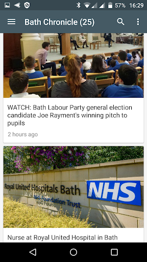 Bath local news Screen 2