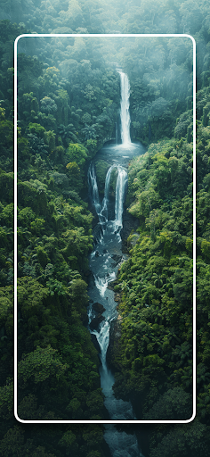 Screenshot of Cool Waterfall Wallpaper 4K HD