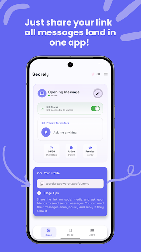Secrely – Anonymous Messages
