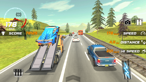 Heavy Traffic Rider Car Game 2