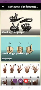 alphabet : sign language (asl)