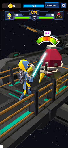 Screenshot of Supreme Saberman: Stickman