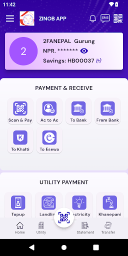 Android application Sungava SACCOS screenshort