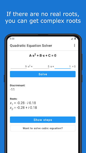 Quadratic Equation Solver