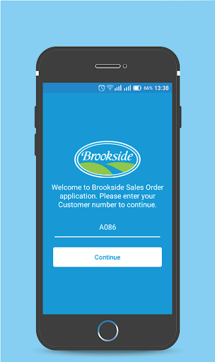 Android application Online Sales Order screenshort