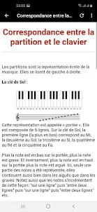 leçons de piano
