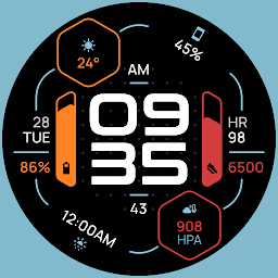 Icon image TKS 28 Hex Watch Face