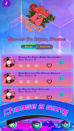 Santa Fe Klan PianoTiles - Screenshot 1