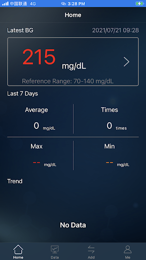 On Call Diabetes Management CE Screen 2