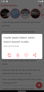 Captura 5 Hustle Quotes and Sayings android