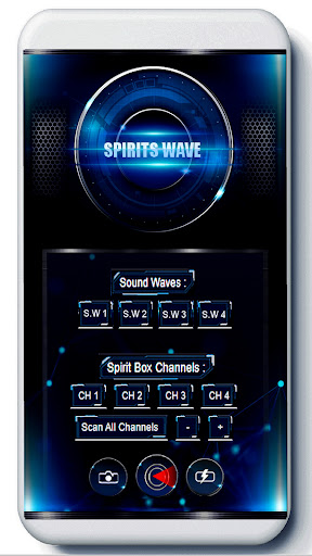 Android application Spirits Wave EVP Scanner screenshort