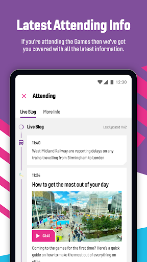 Birmingham 2022 Games Screen 2