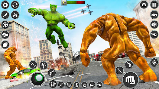 Captura 10 Incredible Monster Hero Game android