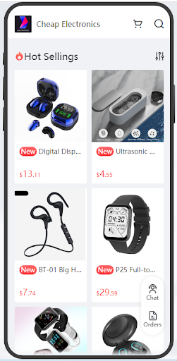 Android application Buy Cheap Electronics screenshort