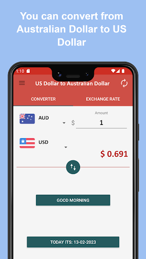 US Dollar to Australian Dollar Screen 3