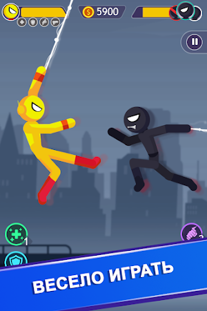 Game screenshot Stick man боевая игра офлайн mod apk