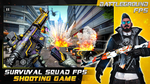 Android application Fort Battle Royale Land Fire screenshort