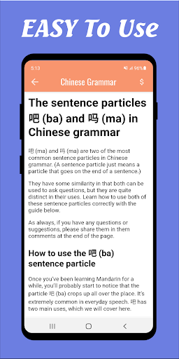 Chinese Grammar Screen 3