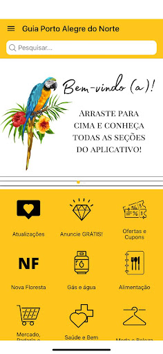 Android application Guia Porto Alegre do Norte screenshort
