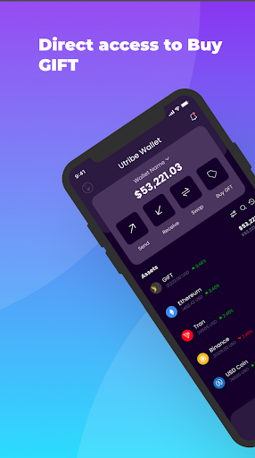 Utribe Wallet Screen 2
