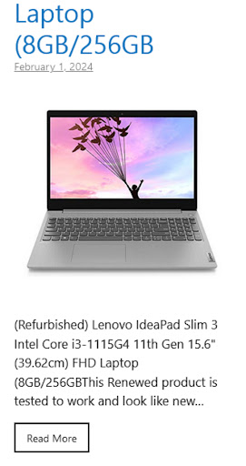 Mit Shop Store (Web App) Screen 2