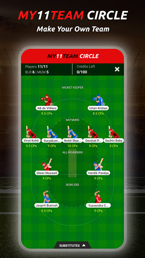 My11 - My11Circle Fantasy Team11 Prediction Tips