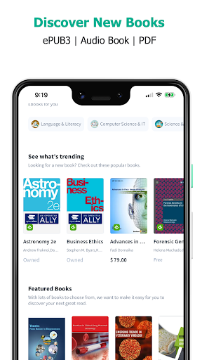 Android application PUBNiTO Book Reader screenshort
