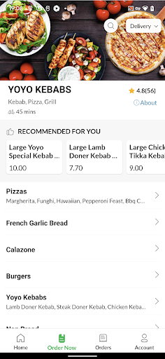 YOYO KEBABS Screen 3