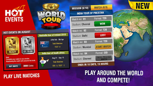 World Cricket Championship 2 APK MOD (Unlimited Coins) v3.0.1 Gallery 7