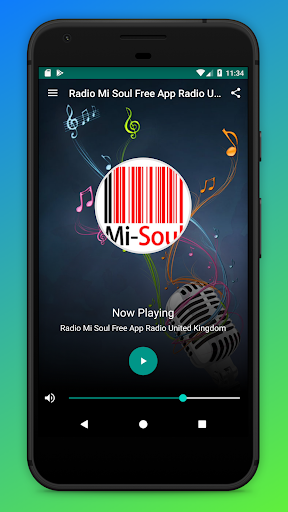 Android application Mi Soul Radio App UK Online screenshort