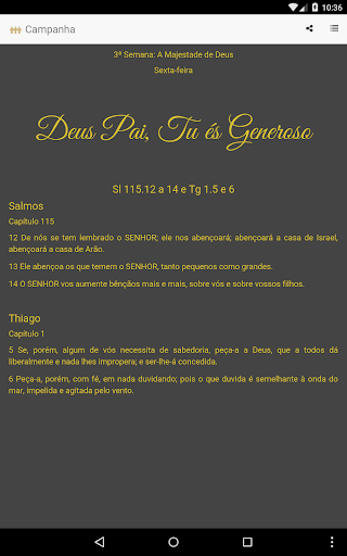 Campanha de Louvor Screen 3