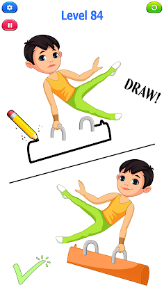 Draw One Part dop Puzzle Games - Screenshot 1