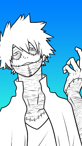 How to Draw Dabi MHA