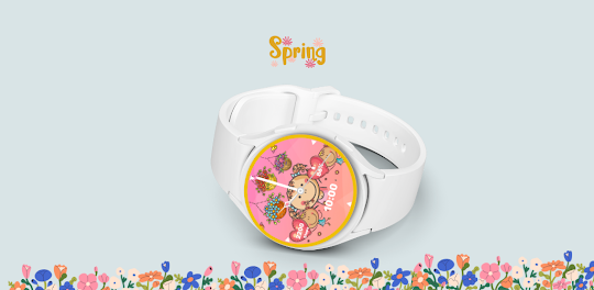 Galaxy watch Flower spring2023