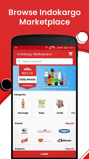 Android application IndoKargo screenshort