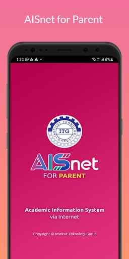 Android application AISnet ITG for Parent screenshort