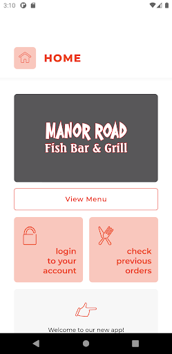 Android application Manor Road Fish Bar screenshort