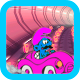 Speedy Smurfs Car Run icon