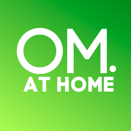 Om At Home logo