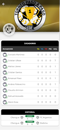 Torneo paso a paso Screen 2