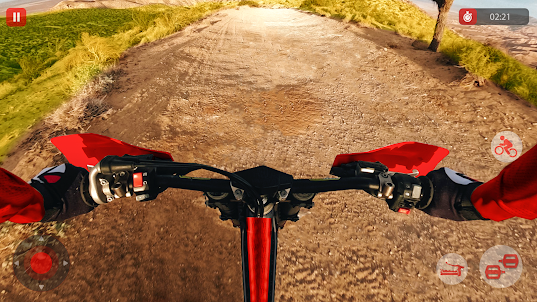 Simulador bicicleta BMX Rider