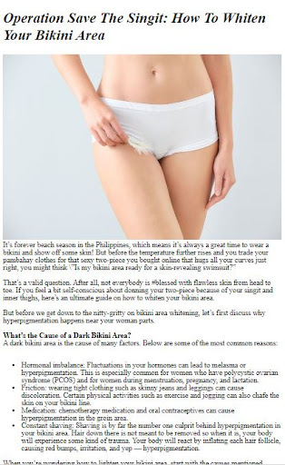 Whitening Vagina Naturally Screen 2