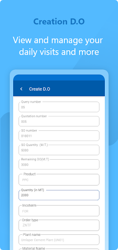 Amrit Sales Force Screen 3