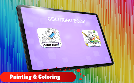 Android application Bonzo coloring book screenshort